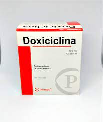 DOXICICLINA PORTUGAL - Capsulas caja x 100 - 100 mg