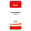 [FUROSEMIDA GENFAR] FUROSEMIDA GENFAR - Tabletas caja x 100 - 40 mg