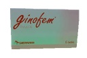 [GINOFEM] GINOFEM - Ovulos caja x 6 - 500 mg + 100 mg + 0.25 mg