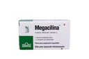 MEGACILINA - Polvo para suspension inyectable - 1 vial con sustancia seca + 1 ampolla con disolvente via I.M. - 1000 000 U.I.