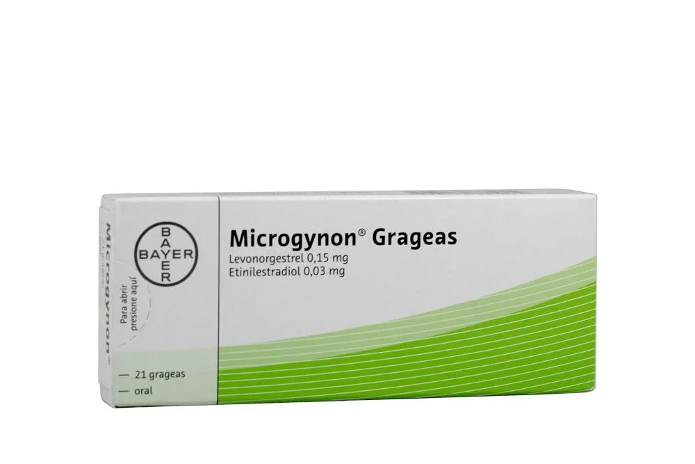 MICROGYNON - Grageas oral caja x 21 dias - 0.15 mg + 0.03 mg
