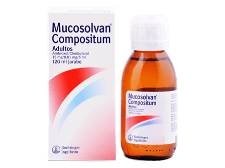 MUCOSOLVAN COMPOSITUM ADULTOS - Jarabe x 120 mL - 15 mg + 0.01 mg / 5 mL