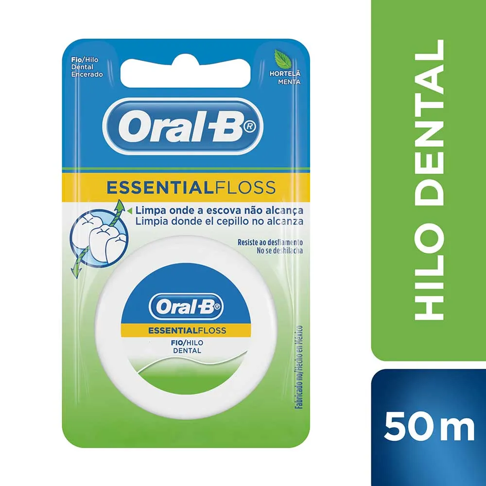 ORAL - B - Hilo dental ESSENTIAL FLOSS x 50 m