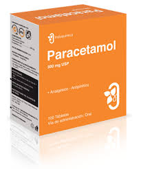 PARACETAMOL INDUQUIMICA - Tabletas caja x 100 - 500 mg