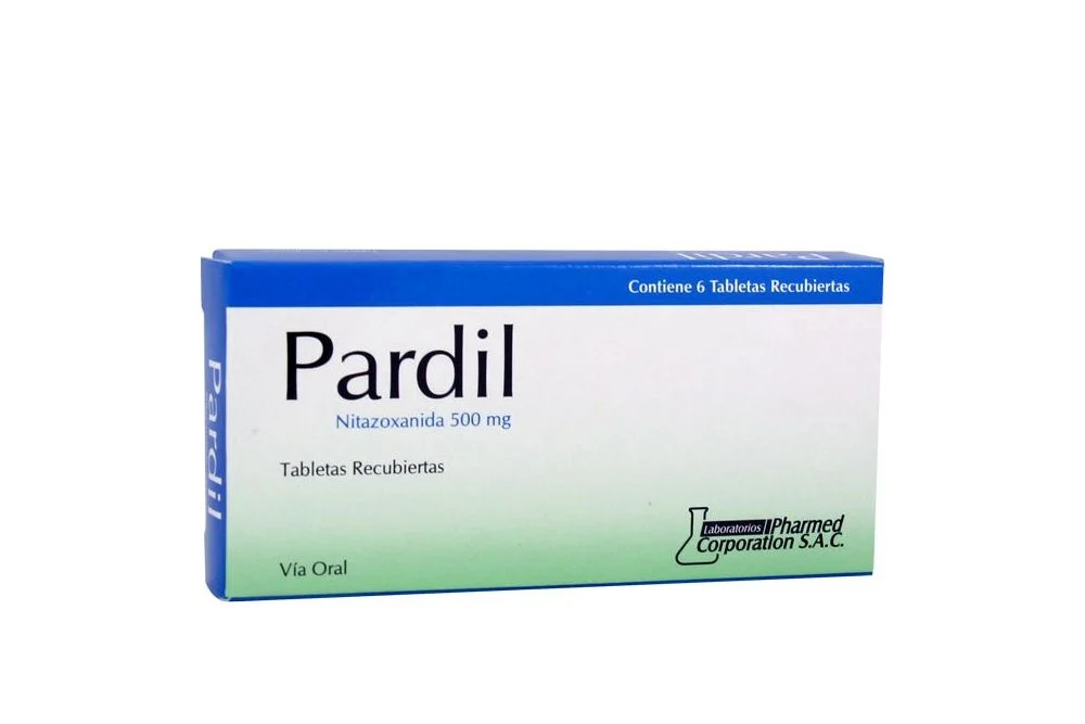 PARDIL - Tabletas recubiertas caja x 6 - 500 mg
