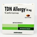 [TDN ALLERGY] TDN ALLERGY - Capsulas blandas caja x 100 - 10 mg