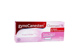 [GYNOCANESTEN] GYNOCANESTEN - Crema vaginal tubo x 50 g - 6 DIAS DE TRATAMIENTO - 1 %