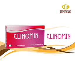 [CLINOMIN] CLINOMIN - Solucion para inyeccion ampolla x 1 mL via I.M. - 150 mg + 10 mg