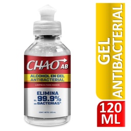 [CHAO AB] CHAO AB - Alcohol en gel ANTIBACTERIAL x 120 mL