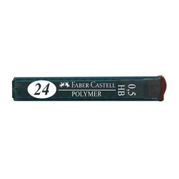 [MINAS HB] MINAS HB - Minas FABER CASTELL para portaminas 0.5 HB estuche x 24 minas