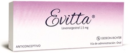 [EVITTA] EVITTA - Tabletas caja x 1 - 1.5 mg