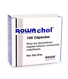 [ROWACHOL] ROWACHOL - Capsulas blandas caja x 100 - 17 mg + 5 mg + 2 mg + 32 mg + 6 mg + 5 mg + 33 mg