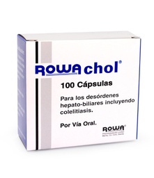[ROWACHOL] ROWACHOL - Capsulas blandas caja x 100 - 17 mg + 5 mg + 2 mg + 32 mg + 6 mg + 5 mg + 33 mg
