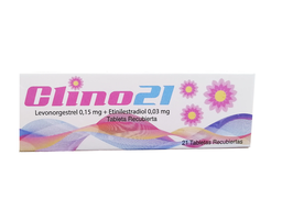 [CLINO21] CLINO21 - Tabletas recubiertas x 28 dias - 0.15 mg + 0.03 mg