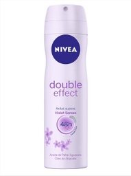 [NIVEA] NIVEA - Aerosol antitranspirante DOUBLE EFFECT AXILAS SUAVES - VIOLET SENSES - 48h x 89 g / 150 mL