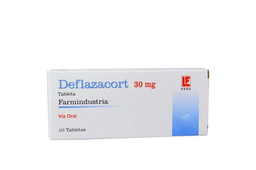 [DEFLAZACORT FARMIN] DEFLAZACORT FARMINDUSTRIA - Tableta caja x 10 - 30 mg