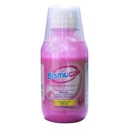 [BISMUCAR] BISMUCAR - Suspension oral - SABOR FRESA x 150 mL - 87.33 mg / 5 mL