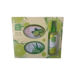[AQUA DI BARI] AQUA DI BARI - Set de regalo AQUA DI BARI - COLONIA 100 mL + JABON GLICERINA CITRICO x 100 g + JABON GLICERINA ALOE VERA x 100 g