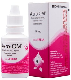 AERO - OM - Suspension oral gotas x 15 mL - 100 mg / mL