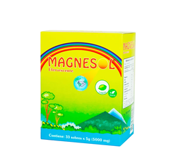 [MAGNESOL LIMON] MAGNESOL LIMON - Efervescente caja x 33 sobres - 5 g