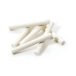 [TIZA BLANCA] TIZA BLANCA - Tizas sueltas de color BLANCO