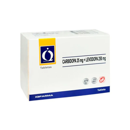 [CARBIDOPA + LEVODOPA] CARBIDOPA + LEVODOPA - Tabletas caja x 100 - 25 mg + 250 mg