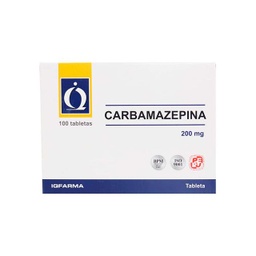 [CARBAMAZEPINA IQFARMA] CARBAMAZEPINA MEDROCK - Tabletas caja x 100 - 200 mg (copiar)