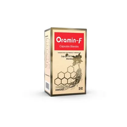 [ORAMIN - F] ORAMIN - F - Capsulas blandas caja x 30 - 50 mg + 10 mg + 2500 UI + 400 UI