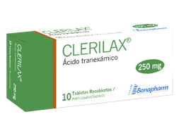 [CLERILAX] TRANEXOL - Capsulas caja x 10 - 250 mg (copiar)