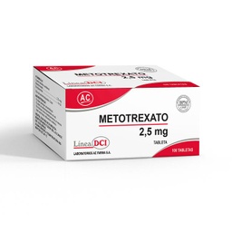 [METOTREXATO] METOTREXATO - Tableta caja x 100 - 2.5 mg