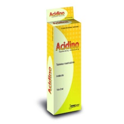 [ACIDINO] ACIDINO - Tabletas masticables via oral - 800 mg + 40 mg
