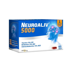 [NEUROALIV 5000] NEUROALIV 5000 - Capsulas blandas caja x 60 - 100 mg + 100 mg + 5000 mcg