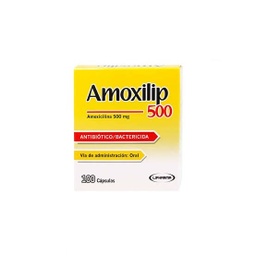 [AMOXILIP 500] ACLIXIN - Capsulas caja x 100 - 500 mg (copiar)