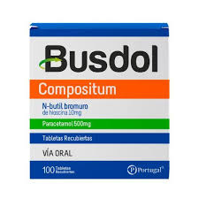 [BUSDOL COMPOSITUM] DUOS KPINA - Tabletas recubiertas caja x 100 - 10 mg + 500 mg (copiar)