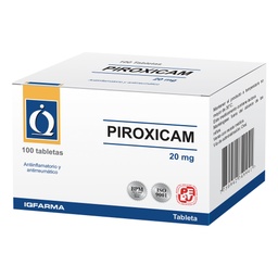 [PIROXICAM] PIROXICAM - Tabletas caja x 100 - 20 mg