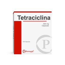 [TETRACICLINA] TETRACICLINA - Capsulas caja x 100 - 500 mg
