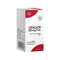 [CEFACLOR] CEFACLOR - Polvo para suspension oral x 75 mL - 250 mg / 5 mL