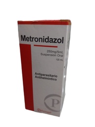 [METRONIDAZOL] METRONIDAZOL - Suspension x 120 mL - 250 mg / 5 mL