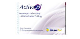 [ACTIVA 28] ACTIVA 28 - Tabletas x 28 dias - 0.15 mg + 0.03 mg