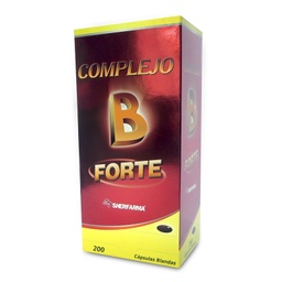 [COMPLEJO B FORTE] COMPLEJO B FORTE - Capsulas blandas caja x 200 - 100 mg