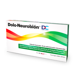 [DOLO NEUROBION DC] DOLO NEUROBION FORTE - Solucion inyect. x 3 jeringas