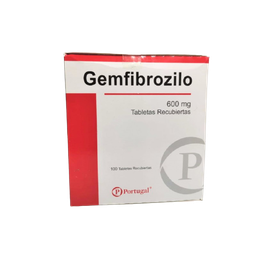 [GEMFIBROZILO] GEMFIBROZILO - Tabletas recubiertas caja x 100  - 600 mg