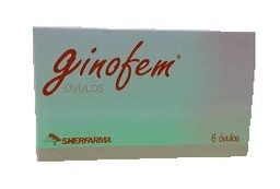 [GINOFEM] GINOFEM - Ovulos caja x 6 - 500 mg + 100 mg + 0.25 mg