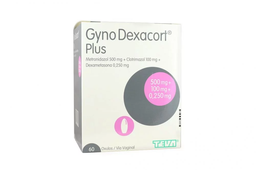 [GYNO DEXACORT PLUS] GYNO DEXACORT PLUS - Ovulos caja x 10 - 500 mg + 100 mg + 0.25 mg