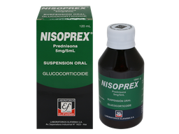 [NISOPREX] NISOPREX - Suspension oral x 120 mL - 5 mg / 5 mL