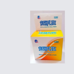 [RESFLIU] RESFLIU - Tabletas recubiertas caja x 100 - 500 mg + 5 mg + 2 mg