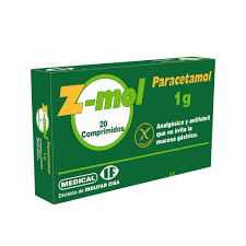 [Z-MOL] Z-MOL - Comprimidos caja x 20 - 1 g