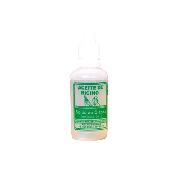 ACEITE DE RICINO - Aceite de ricino uso interno x 30 g
