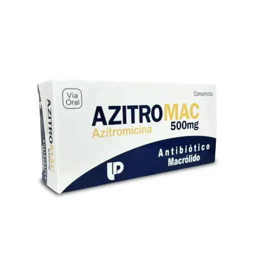 [AZITROMAC] AZITROMAC - Comprimidos caja x 30 - 500 mg