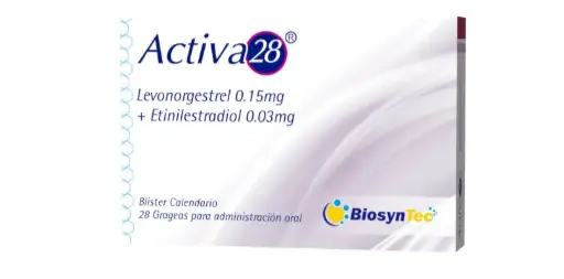 [ACTIVA 28] ACTIVA 28 - Tabletas x 28 dias - 0.15 mg + 0.03 mg